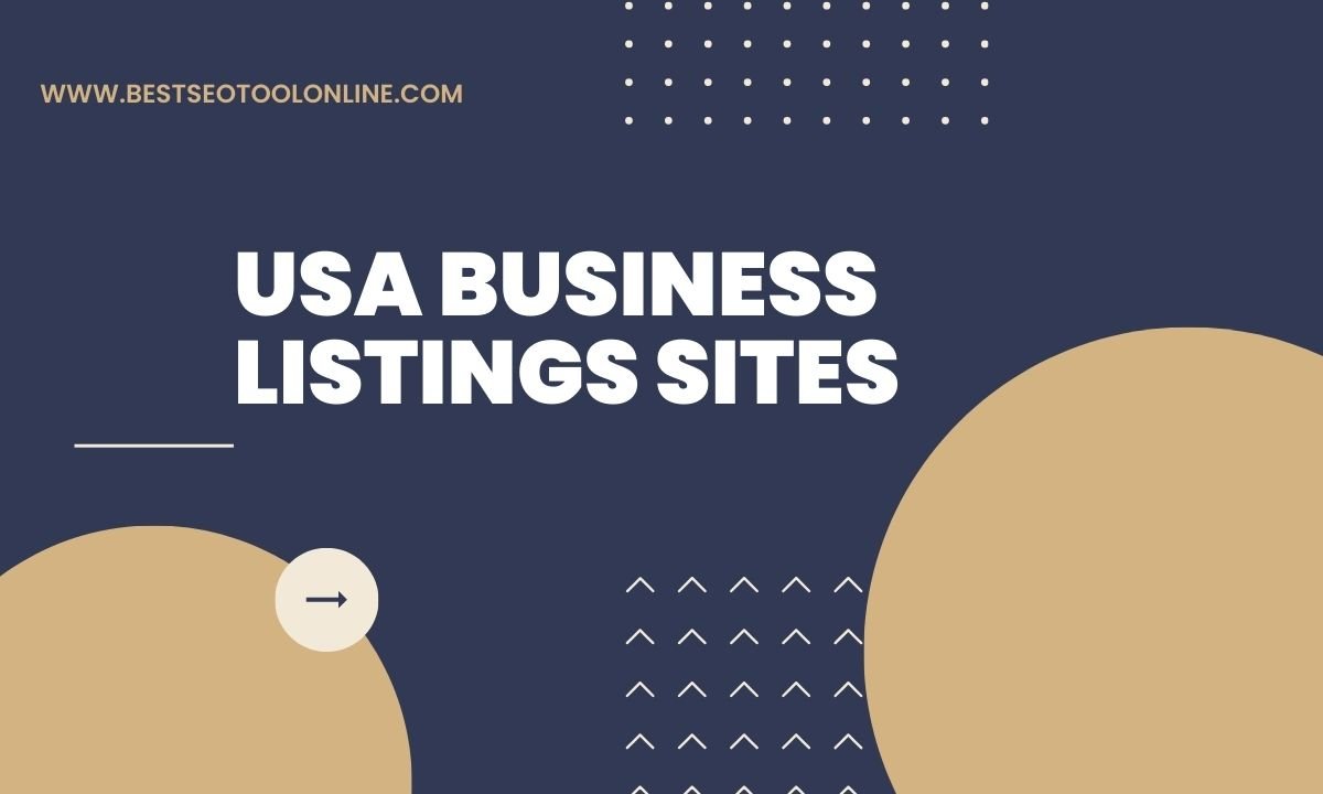 Top 42 High DA USA Business Listings Sites updated 2024